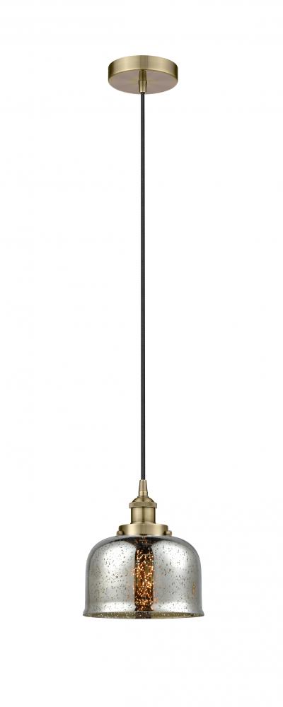 Cone - 1 Light - 8 inch - Antique Brass - Multi Pendant