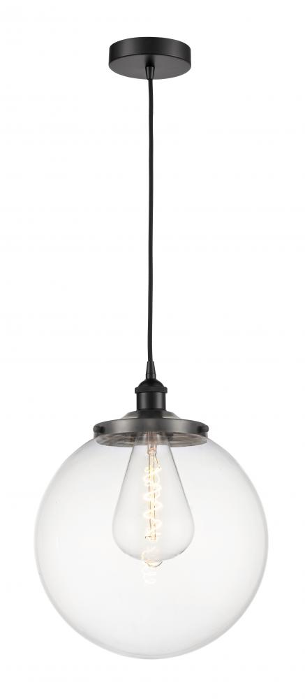 Beacon - 1 Light - 14 inch - Matte Black - Mini Pendant