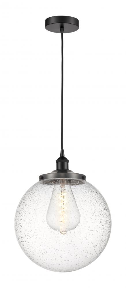 Beacon - 1 Light - 14 inch - Matte Black - Mini Pendant