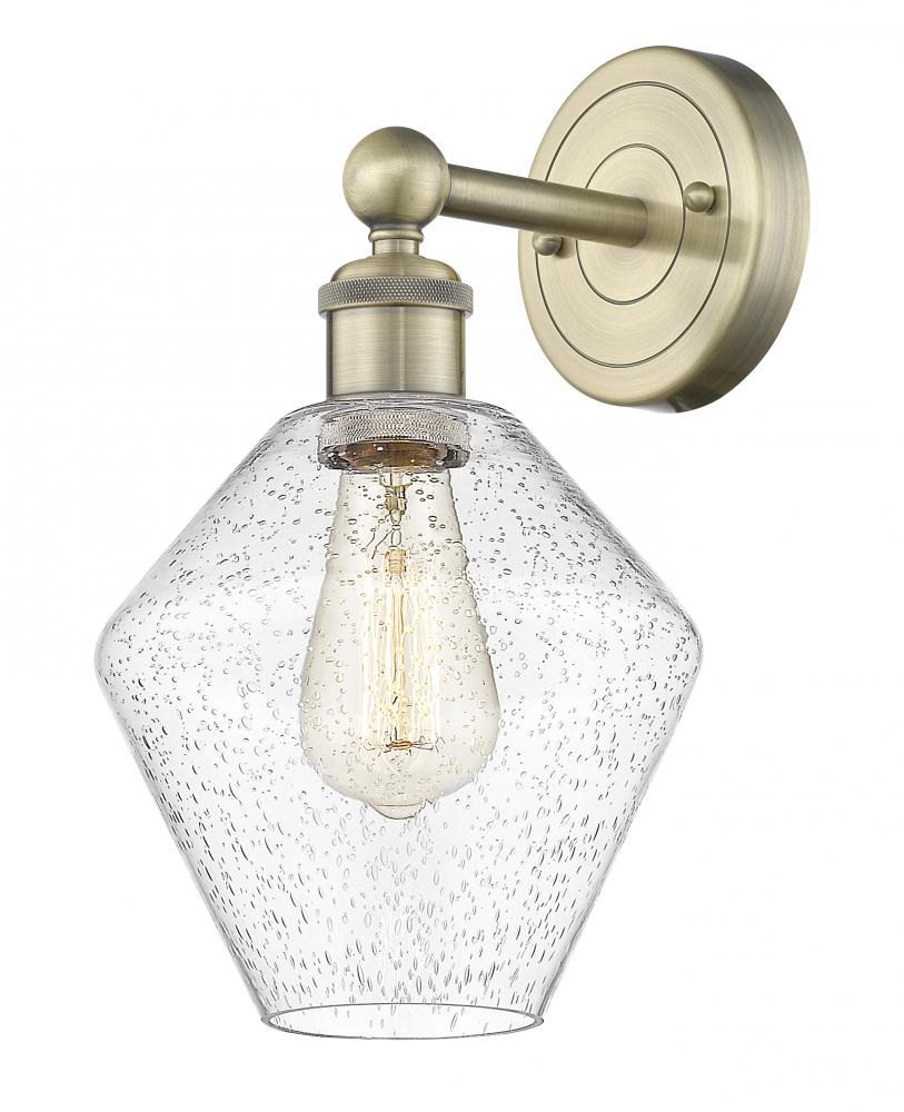 Cindyrella - 1 Light - 8 inch - Antique Brass - Sconce