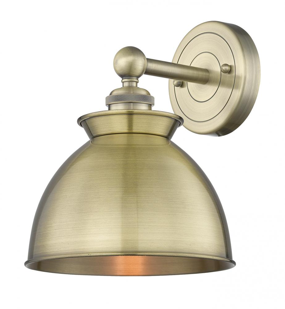 Adirondack - 1 Light - 8 inch - Antique Brass - Sconce