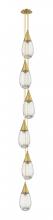 Innovations Lighting 106-450-1P-BB-G450-6CL - Malone - 6 Light - 8 inch - Brushed Brass - Multi Pendant