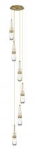 Innovations Lighting 116-452-1P-BB-G452-4CL - Milan - 6 Light - 15 inch - Brushed Brass - Multi Pendant