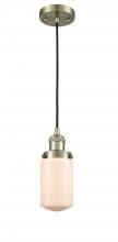 Innovations Lighting 201C-AB-G311 - Dover - 1 Light - 5 inch - Antique Brass - Cord hung - Mini Pendant