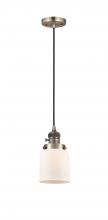 Innovations Lighting 201CSW-AB-G51 - Bell - 1 Light - 5 inch - Antique Brass - Cord hung - Mini Pendant