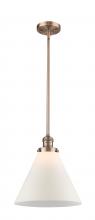 Innovations Lighting 201S-AC-G41-L - Cone - 1 Light - 12 inch - Antique Copper - Stem Hung - Mini Pendant