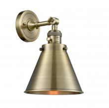 Innovations Lighting 203SW-AB-M13-AB - Appalachian - 1 Light - 8 inch - Antique Brass - Sconce