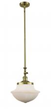 Innovations Lighting 206-AB-G541 - Oxford - 1 Light - 12 inch - Antique Brass - Stem Hung - Mini Pendant