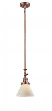 Innovations Lighting 206-AC-G41 - Cone - 1 Light - 8 inch - Antique Copper - Stem Hung - Mini Pendant