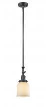 Innovations Lighting 206-OB-G51 - Bell - 1 Light - 5 inch - Oil Rubbed Bronze - Stem Hung - Mini Pendant