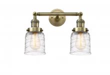 Innovations Lighting 208-AB-G513 - Bell - 2 Light - 16 inch - Antique Brass - Bath Vanity Light
