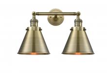 Innovations Lighting 208-AB-M13-AB - Appalachian - 2 Light - 18 inch - Antique Brass - Bath Vanity Light