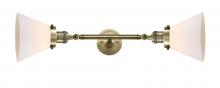 Innovations Lighting 208L-AB-G41 - Cone - 2 Light - 8 inch - Antique Brass - Bath Vanity Light