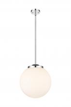 Innovations Lighting 221-1S-PC-G201-14 - Beacon - 1 Light - 16 inch - Polished Chrome - Cord hung - Pendant