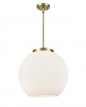 Innovations Lighting 221-3S-AB-G121-16 - Athens - 3 Light - 16 inch - Antique Brass - Cord hung - Pendant