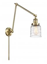 Innovations Lighting 238-AB-G513 - Bell - 1 Light - 8 inch - Antique Brass - Swing Arm