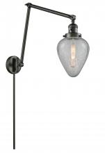 Innovations Lighting 238-OB-G165 - Geneseo - 1 Light - 8 inch - Oil Rubbed Bronze - Swing Arm