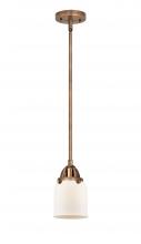 Innovations Lighting 288-1S-AC-G51 - Bell - 1 Light - 5 inch - Antique Copper - Cord hung - Mini Pendant