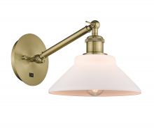 Innovations Lighting 317-1W-AB-G131 - Orwell - 1 Light - 8 inch - Antique Brass - Sconce