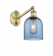 Innovations Lighting 317-1W-AB-G558-6BL - Bella - 1 Light - 6 inch - Antique Brass - Sconce