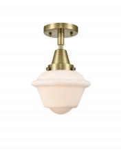 Innovations Lighting 447-1C-AB-G531 - Oxford - 1 Light - 8 inch - Antique Brass - Flush Mount