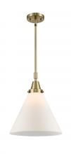 Innovations Lighting 447-1S-AB-G41-L - Cone - 1 Light - 12 inch - Antique Brass - Mini Pendant