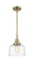 Innovations Lighting 447-1S-AB-G713 - Bell - 1 Light - 8 inch - Antique Brass - Mini Pendant