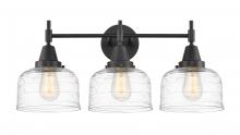 Innovations Lighting 447-3W-BK-G713 - Caden - 3 Light - 26 inch - Matte Black - Bath Vanity Light