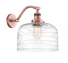 Innovations Lighting 515-1W-AC-G713-L - Bell - 1 Light - 12 inch - Antique Copper - Sconce