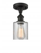 Innovations Lighting 516-1C-OB-G112 - Cobbleskill - 1 Light - 5 inch - Oil Rubbed Bronze - Semi-Flush Mount