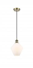 Innovations Lighting 516-1P-AB-G651-8 - Cindyrella - 1 Light - 8 inch - Antique Brass - Cord hung - Mini Pendant