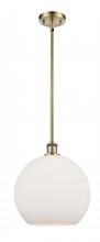 Innovations Lighting 516-1S-AB-G121-12 - Athens - 1 Light - 12 inch - Antique Brass - Mini Pendant