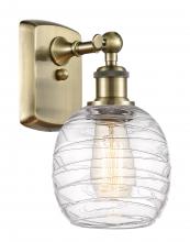 Innovations Lighting 516-1W-AB-G1013 - Belfast - 1 Light - 6 inch - Antique Brass - Sconce