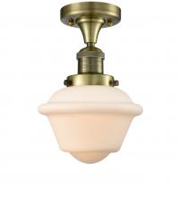Innovations Lighting 517-1CH-AB-G531 - Oxford - 1 Light - 8 inch - Antique Brass - Semi-Flush Mount