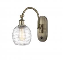 Innovations Lighting 518-1W-AB-G1013 - Belfast - 1 Light - 6 inch - Antique Brass - Sconce