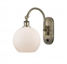 Innovations Lighting 518-1W-AB-G121-8 - Athens - 1 Light - 8 inch - Antique Brass - Sconce