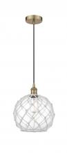 Innovations Lighting 616-1P-AB-G122-10RW - Edison - 1 Light - 10 inch - Antique Brass - Multi Pendant