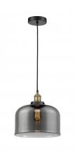 Innovations Lighting 616-1PH-BAB-G73-L - Bell - 1 Light - 12 inch - Black Antique Brass - Cord hung - Mini Pendant