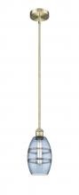 Innovations Lighting 616-1S-AB-G557-6BL - Vaz - 1 Light - 6 inch - Antique Brass - Cord hung - Mini Pendant