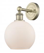 Innovations Lighting 616-1W-AB-G121-8 - Athens - 1 Light - 8 inch - Antique Brass - Sconce