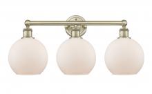 Innovations Lighting 616-3W-AB-G121-8 - Athens - 3 Light - 26 inch - Antique Brass - Bath Vanity Light