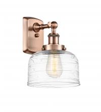 Innovations Lighting 916-1W-AC-G713 - Bell - 1 Light - 8 inch - Antique Copper - Sconce