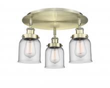 Innovations Lighting 916-3C-AB-G52 - Edison - 3 Light - 17 inch - Antique Brass - Flush Mount