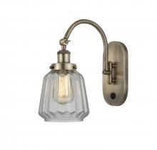 Innovations Lighting 918-1W-AB-G142-LED - Chatham - 1 Light - 7 inch - Antique Brass - Sconce