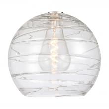 Innovations Lighting G1213-14 - Deco Swirl 14" Clear Glass