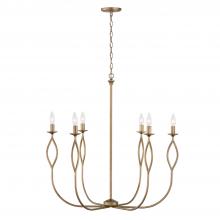 Capital 452562ML - 6-Light Chandelier in Mystic Luster