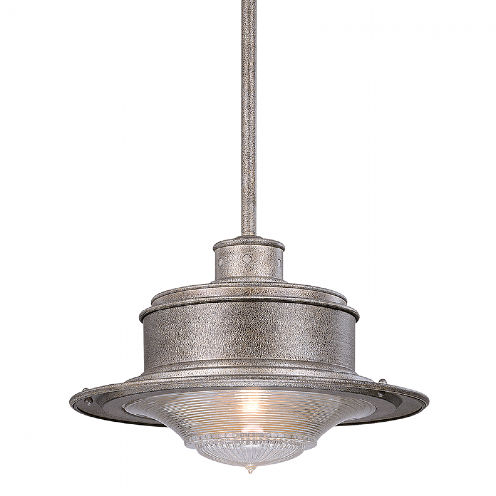 SOUTH STREET 1LT HANGING DOWNLIGHT LARGE OLD GALVANIZED