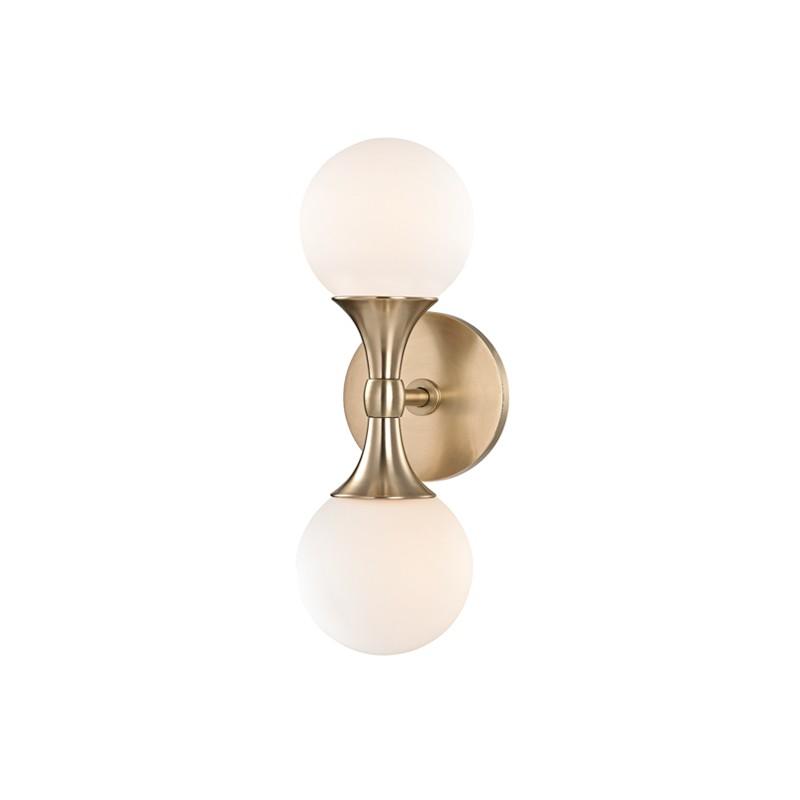 2 LIGHT WALL SCONCE