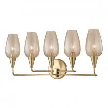 Hudson Valley 4705-AGB - 5 LIGHT WALL SCONCE