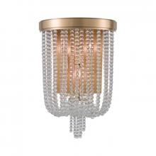 Hudson Valley 9000-AGB - 3 LIGHT WALL SCONCE